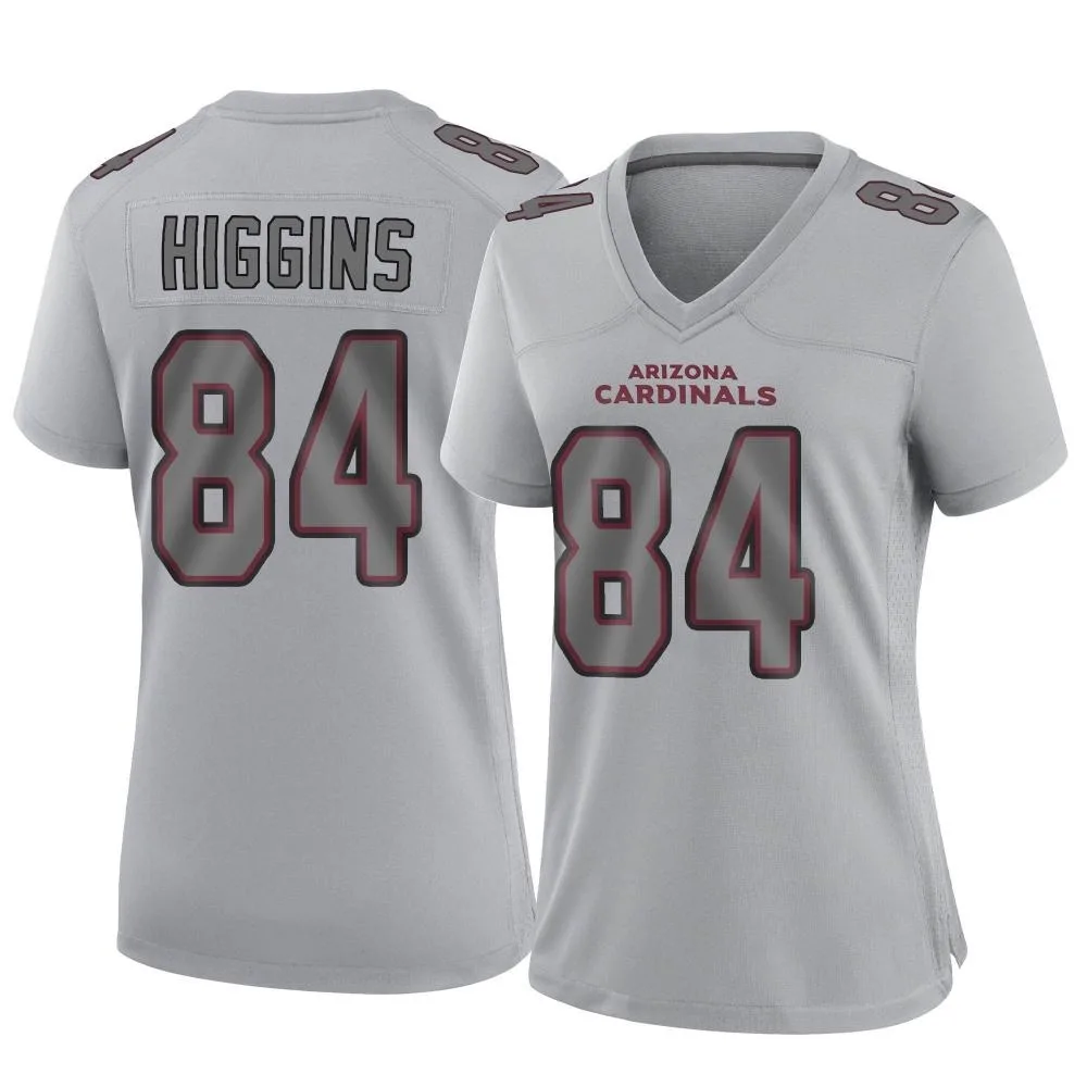 Women's Arizona Cardinals Elijah Higgins Nike Atmosphere Fashion Game Gray Jersey Women's Arizona Cardinals Elijah Higgins Nike Atmosphere Fashion Game Gray Jersey