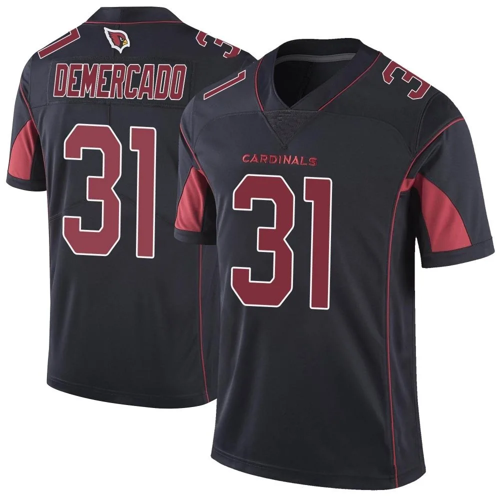 Men's Arizona Cardinals Emari Demercado Nike Color Rush Vapor Untouchable Limited Black Jersey Men's Arizona Cardinals Emari Demercado Nike Color Rush Vapor Untouchable Limited Black Jersey