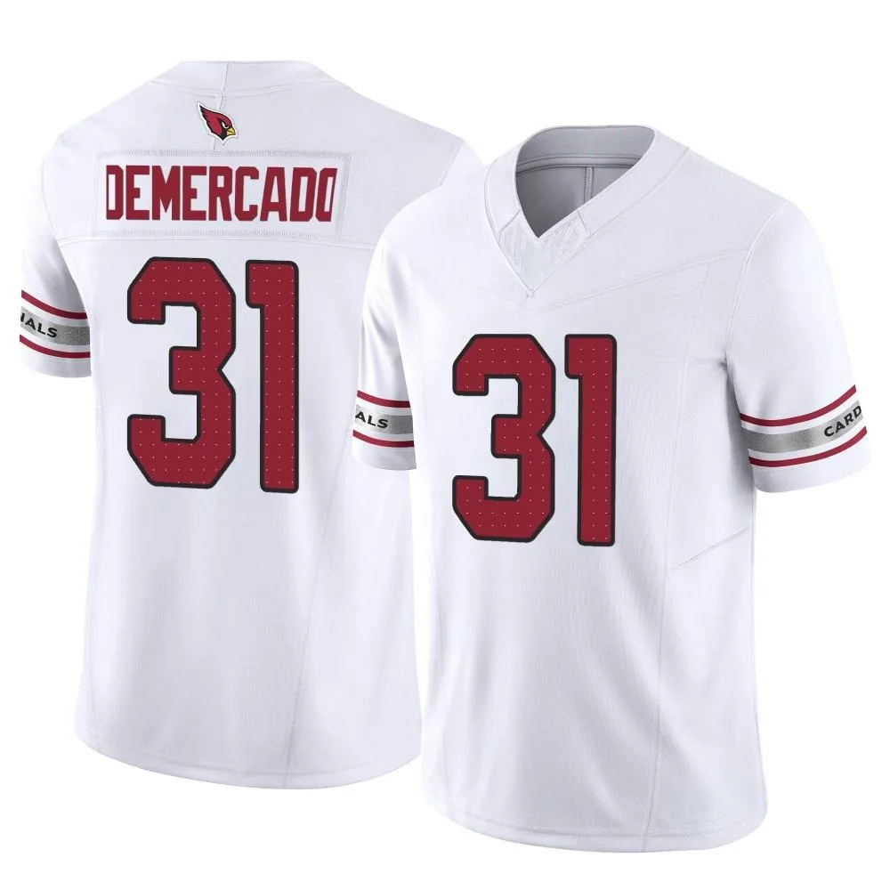 Men's Arizona Cardinals Emari Demercado Nike Vapor F.U.S.E. Limited White Jersey Men's Arizona Cardinals Emari Demercado Nike Vapor F.U.S.E. Limited White Jersey