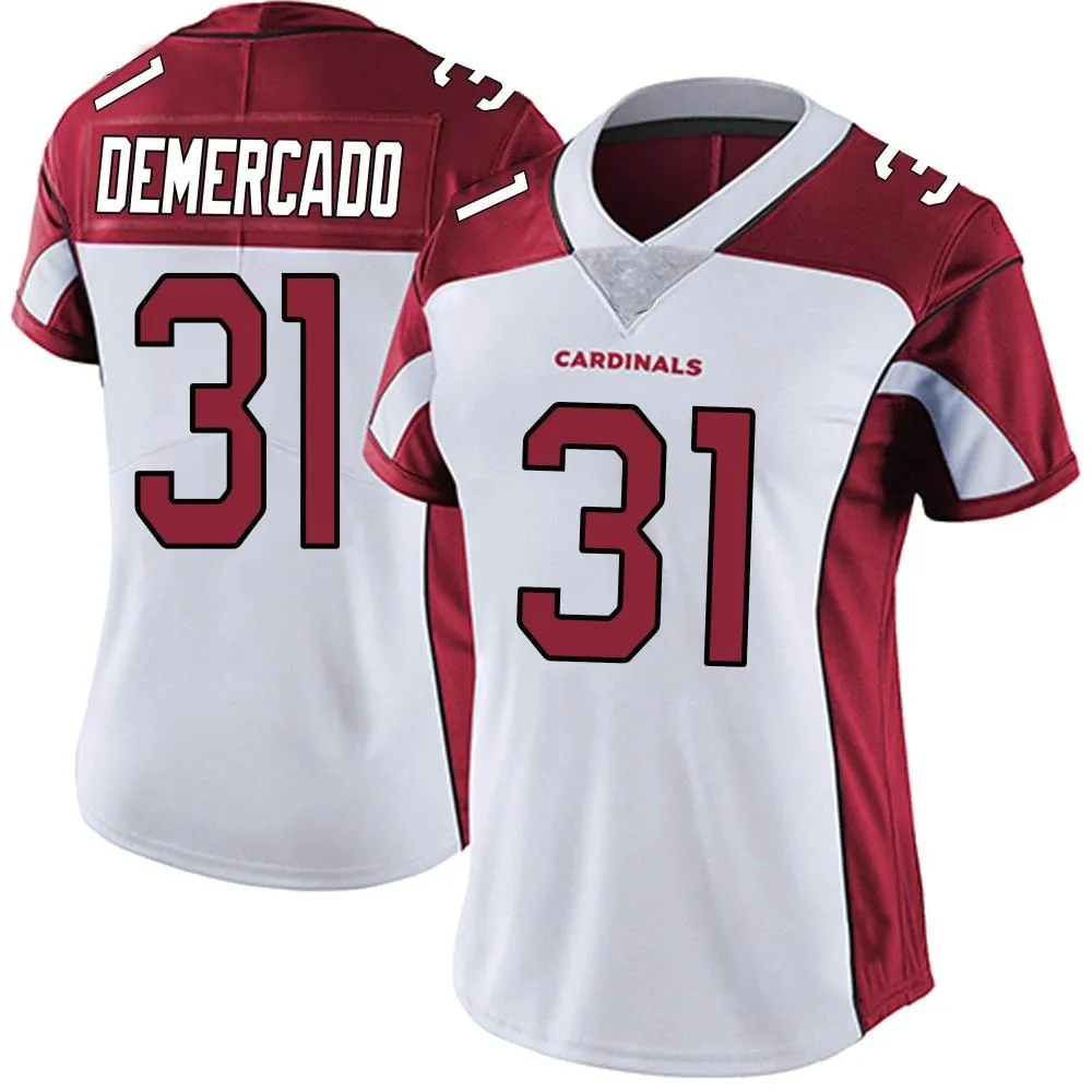 Women's Arizona Cardinals Emari Demercado Nike Vapor Untouchable Limited White Jersey Women's Arizona Cardinals Emari Demercado Nike Vapor Untouchable Limited White Jersey