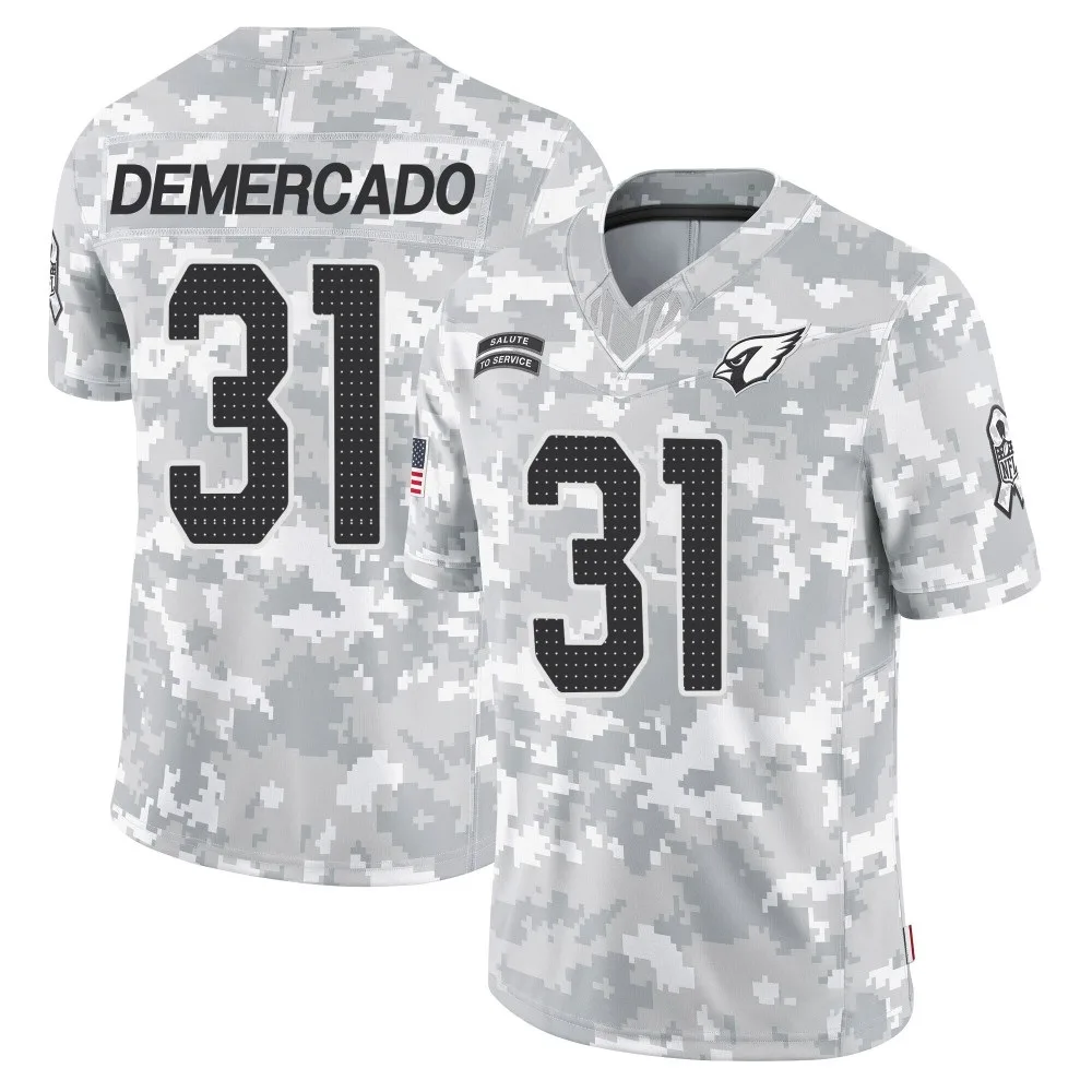 Youth Arizona Cardinals Emari Demercado Nike 2024 Salute To Service Limited Arctic Camo Jersey Youth Arizona Cardinals Emari Demercado Nike 2024 Salute To Service Limited Arctic Camo Jersey