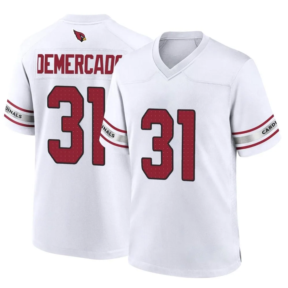 Youth Arizona Cardinals Emari Demercado Nike Game White Jersey Youth Arizona Cardinals Emari Demercado Nike Game White Jersey