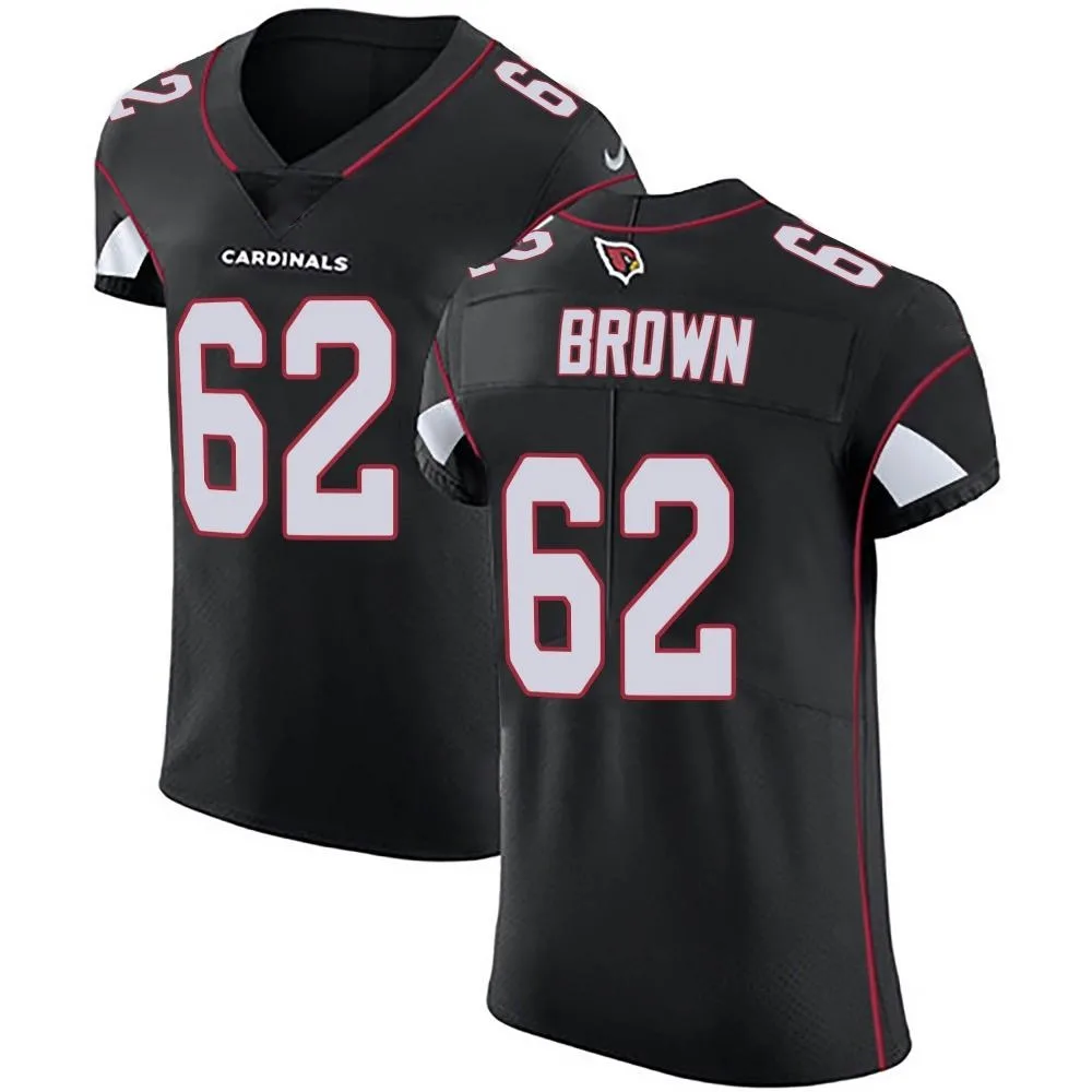Men's Arizona Cardinals Evan Brown Nike Alternate Vapor Untouchable Elite Black Jersey Men's Arizona Cardinals Evan Brown Nike Alternate Vapor Untouchable Elite Black Jersey