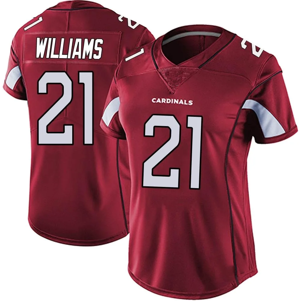 Women's Arizona Cardinals Garrett Williams Nike Vapor Team Color Untouchable Limited Red Jersey Women's Arizona Cardinals Garrett Williams Nike Vapor Team Color Untouchable Limited Red Jersey