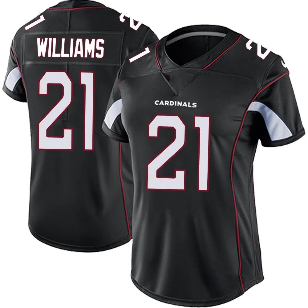 Women's Arizona Cardinals Garrett Williams Nike Vapor Untouchable Limited Black Jersey Women's Arizona Cardinals Garrett Williams Nike Vapor Untouchable Limited Black Jersey