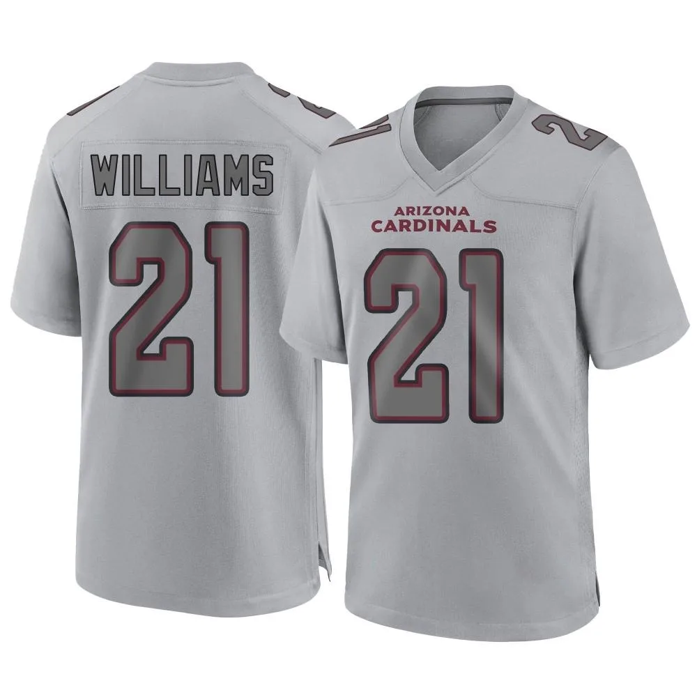 Youth Arizona Cardinals Garrett Williams Nike Atmosphere Fashion Game Gray Jersey Youth Arizona Cardinals Garrett Williams Nike Atmosphere Fashion Game Gray Jersey