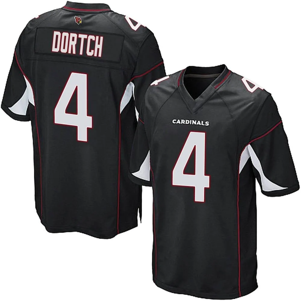 Men's Arizona Cardinals Greg Dortch Nike Alternate Game Black Jersey Men's Arizona Cardinals Greg Dortch Nike Alternate Game Black Jersey