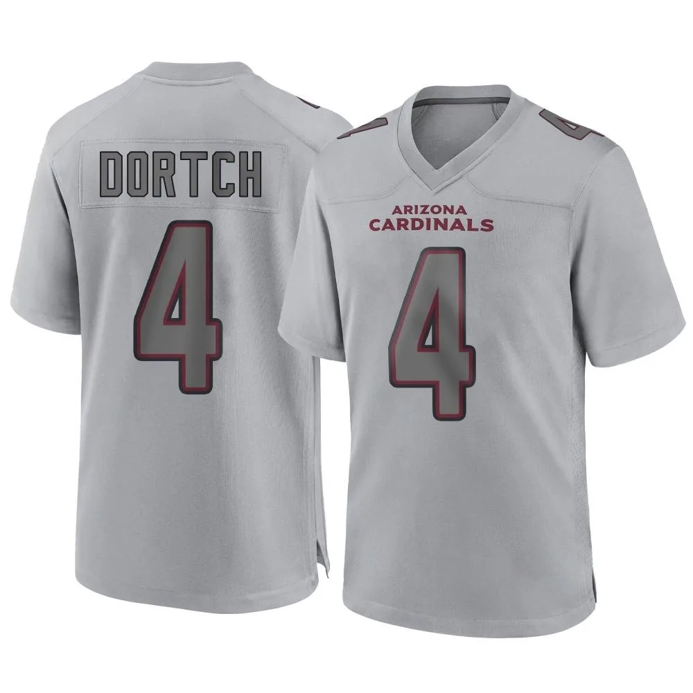 Men's Arizona Cardinals Greg Dortch Nike Atmosphere Fashion Game Gray Jersey Men's Arizona Cardinals Greg Dortch Nike Atmosphere Fashion Game Gray Jersey