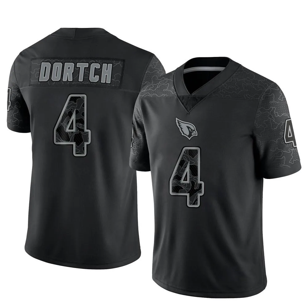 Youth Arizona Cardinals Greg Dortch Nike Reflective Limited Black Jersey Youth Arizona Cardinals Greg Dortch Nike Reflective Limited Black Jersey