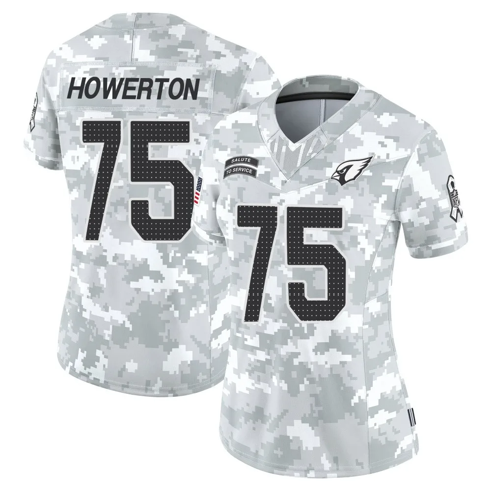 Women's Arizona Cardinals Hayden Howerton Nike 2024 Salute To Service Limited Arctic Camo Jersey Women's Arizona Cardinals Hayden Howerton Nike 2024 Salute To Service Limited Arctic Camo Jersey