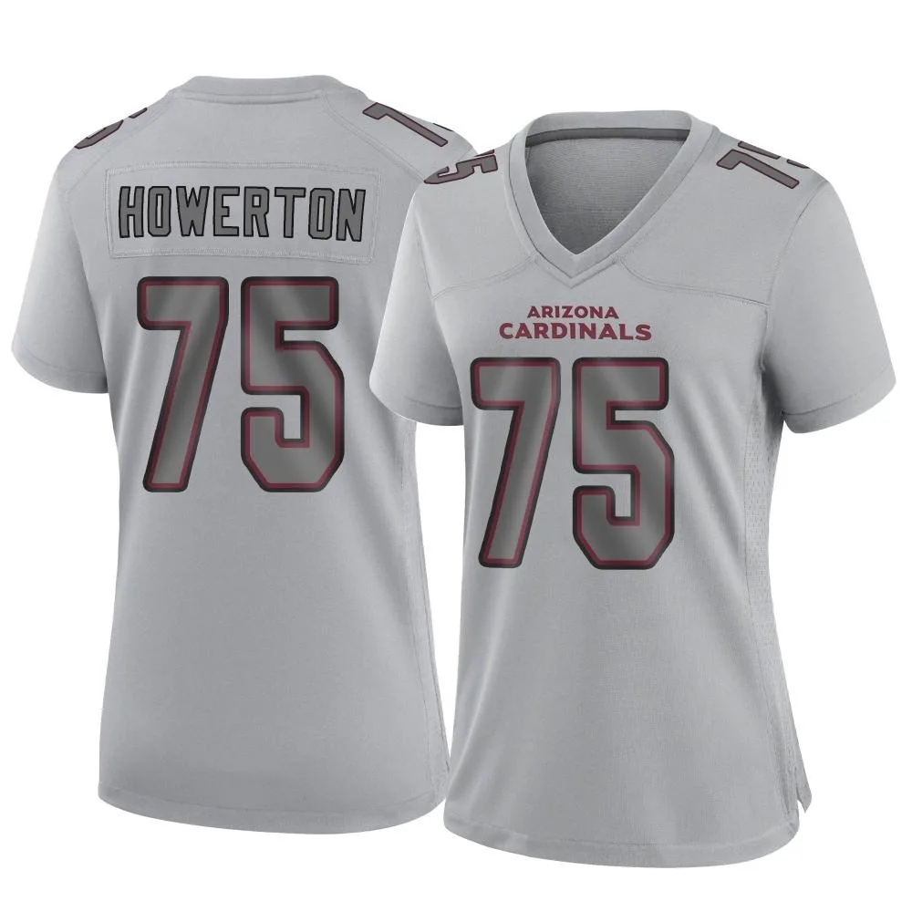 Women's Arizona Cardinals Hayden Howerton Nike Atmosphere Fashion Game Gray Jersey Women's Arizona Cardinals Hayden Howerton Nike Atmosphere Fashion Game Gray Jersey