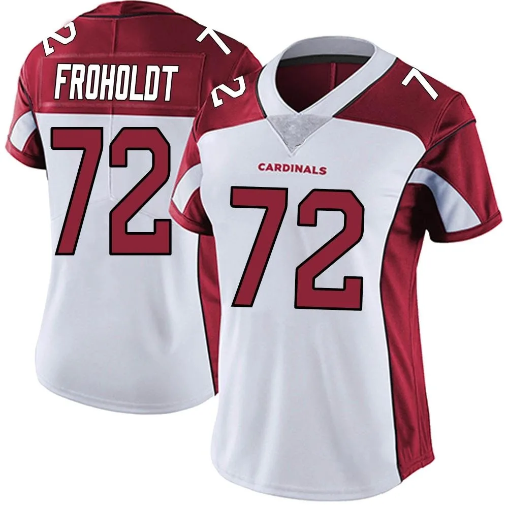 Women's Arizona Cardinals Hjalte Froholdt Nike Vapor Untouchable Limited White Jersey Women's Arizona Cardinals Hjalte Froholdt Nike Vapor Untouchable Limited White Jersey
