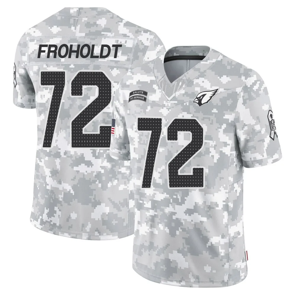 Youth Arizona Cardinals Hjalte Froholdt Nike 2024 Salute To Service Limited Arctic Camo Jersey Youth Arizona Cardinals Hjalte Froholdt Nike 2024 Salute To Service Limited Arctic Camo Jersey
