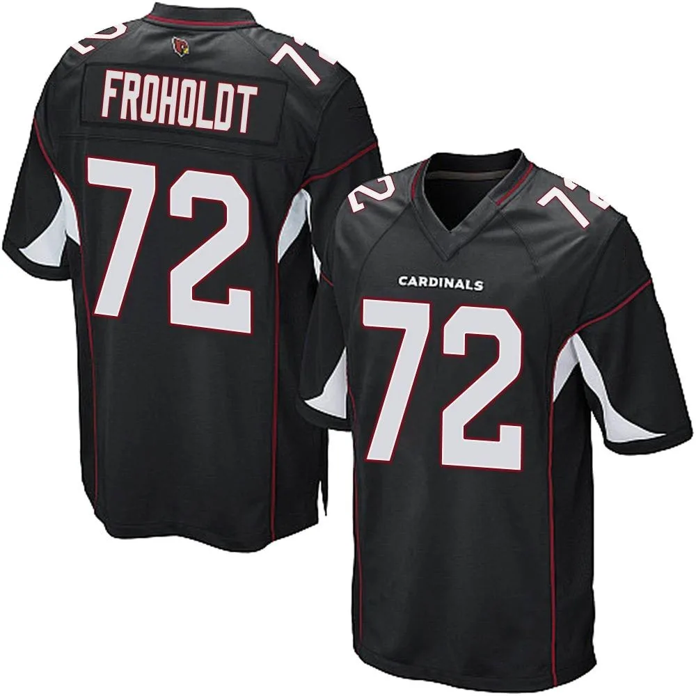 Youth Arizona Cardinals Hjalte Froholdt Nike Alternate Game Black Jersey Youth Arizona Cardinals Hjalte Froholdt Nike Alternate Game Black Jersey