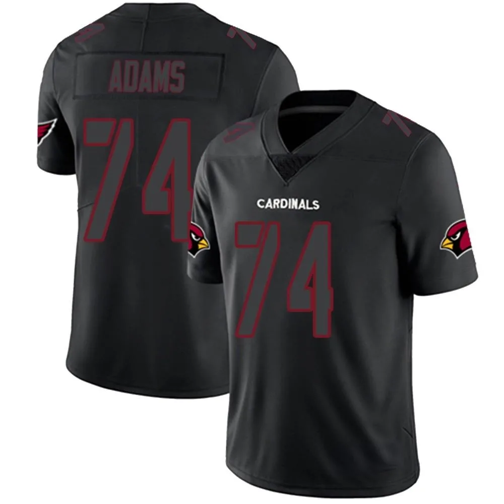 Men's Arizona Cardinals Isaiah Adams Nike Limited Black Impact Jersey Men's Arizona Cardinals Isaiah Adams Nike Limited Black Impact Jersey