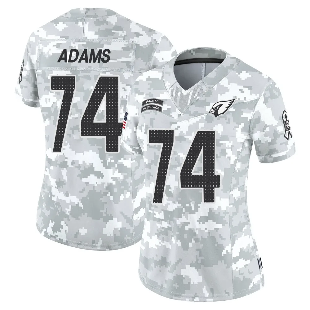 Women's Arizona Cardinals Isaiah Adams Nike 2024 Salute To Service Limited Arctic Camo Jersey Women's Arizona Cardinals Isaiah Adams Nike 2024 Salute To Service Limited Arctic Camo Jersey