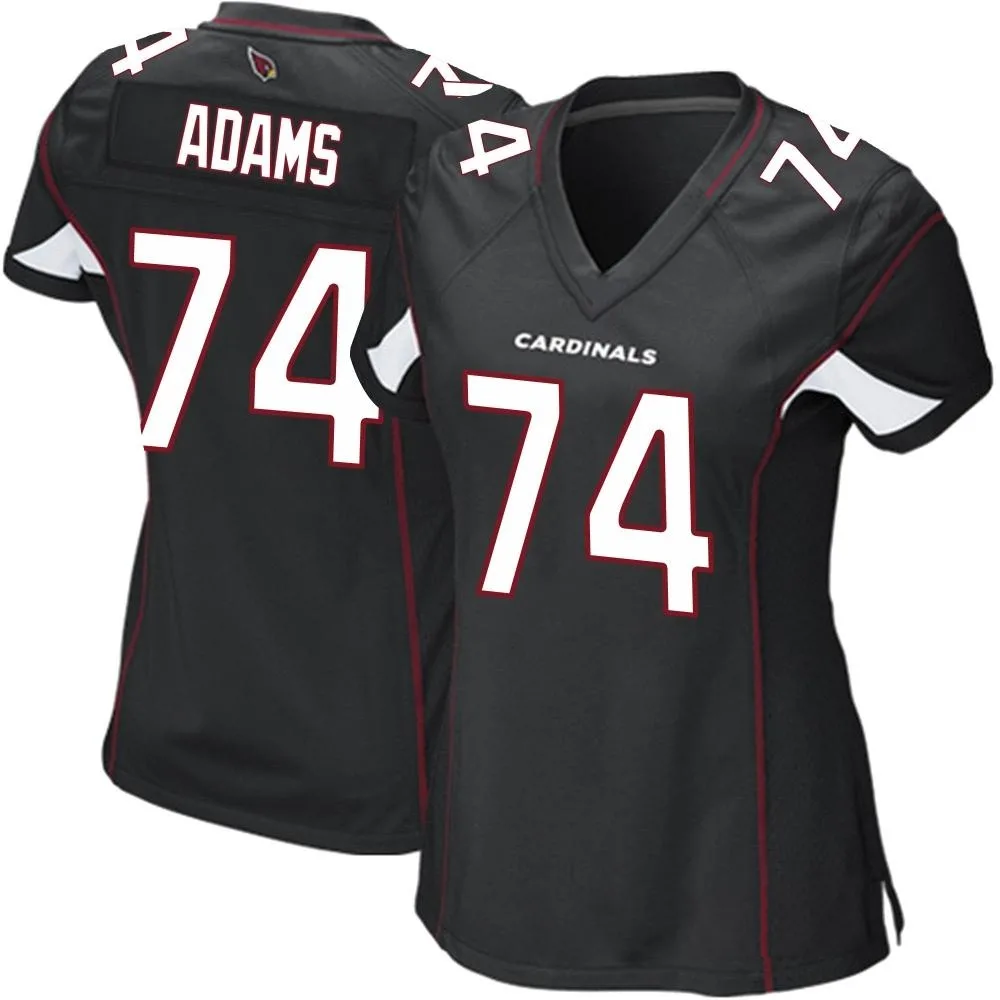 Women's Arizona Cardinals Isaiah Adams Nike Alternate Game Black Jersey Women's Arizona Cardinals Isaiah Adams Nike Alternate Game Black Jersey