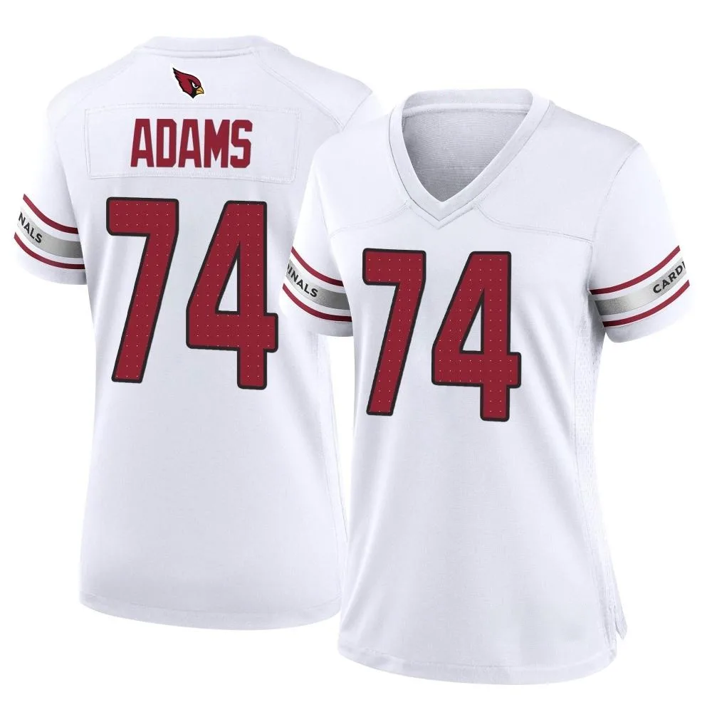Women's Arizona Cardinals Isaiah Adams Nike Game White Jersey Women's Arizona Cardinals Isaiah Adams Nike Game White Jersey
