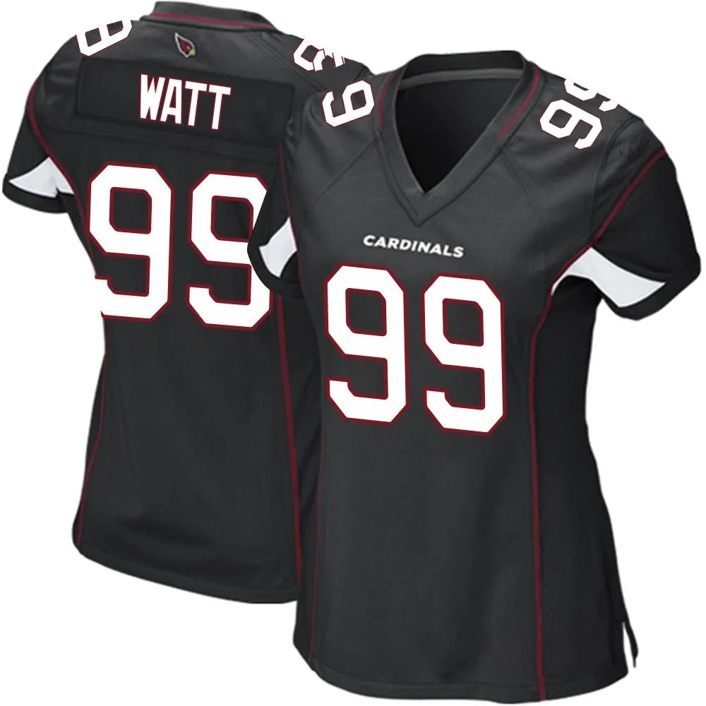 Women's Arizona Cardinals J.j. Watt Nike Alternate Game Black Jersey Women's Arizona Cardinals J.j. Watt Nike Alternate Game Black Jersey