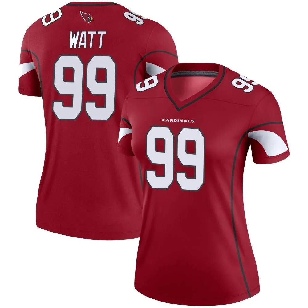Women's Arizona Cardinals J.j. Watt Nike Cardinal Legend Jersey Women's Arizona Cardinals J.j. Watt Nike Cardinal Legend Jersey
