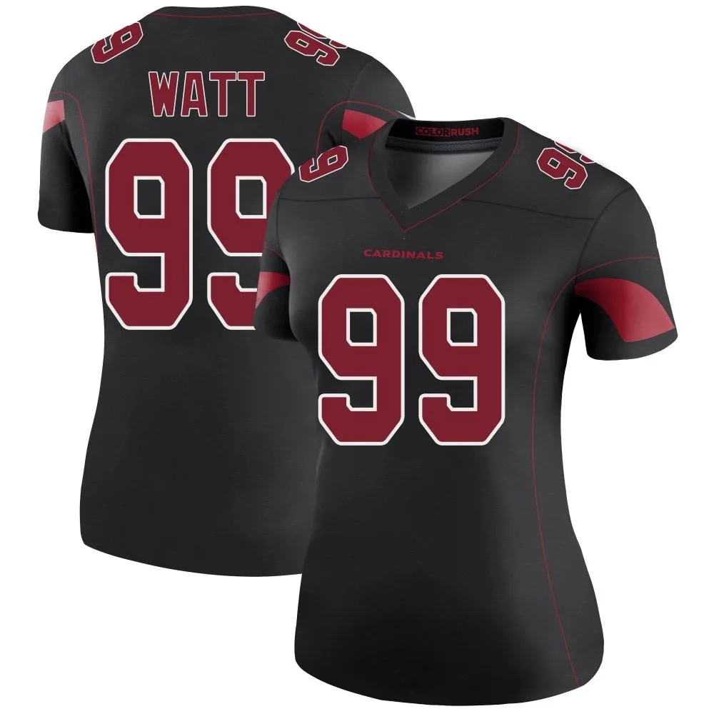 Women's Arizona Cardinals J.j. Watt Nike Color Rush Legend Black Jersey Women's Arizona Cardinals J.j. Watt Nike Color Rush Legend Black Jersey