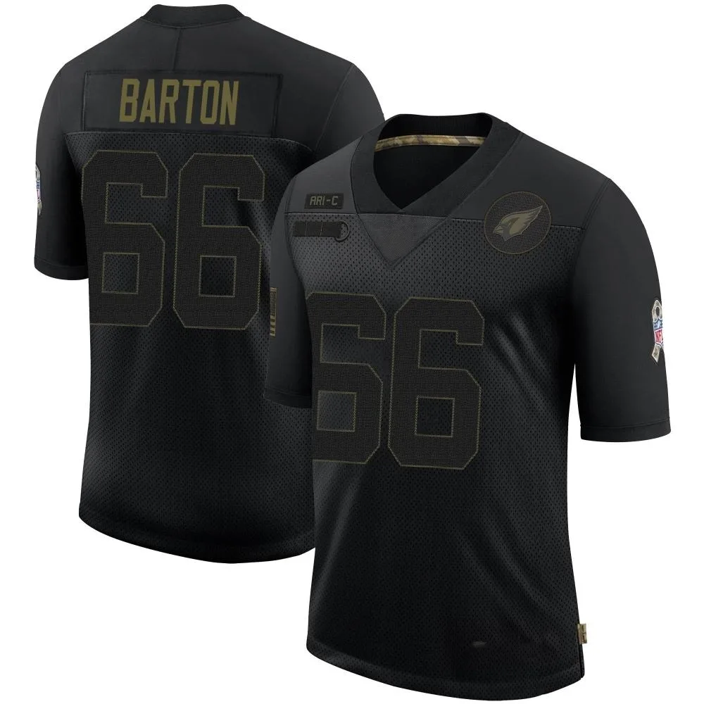 Men's Arizona Cardinals Jackson Barton Nike 2020 Salute To Service Limited Black Jersey Men's Arizona Cardinals Jackson Barton Nike 2020 Salute To Service Limited Black Jersey