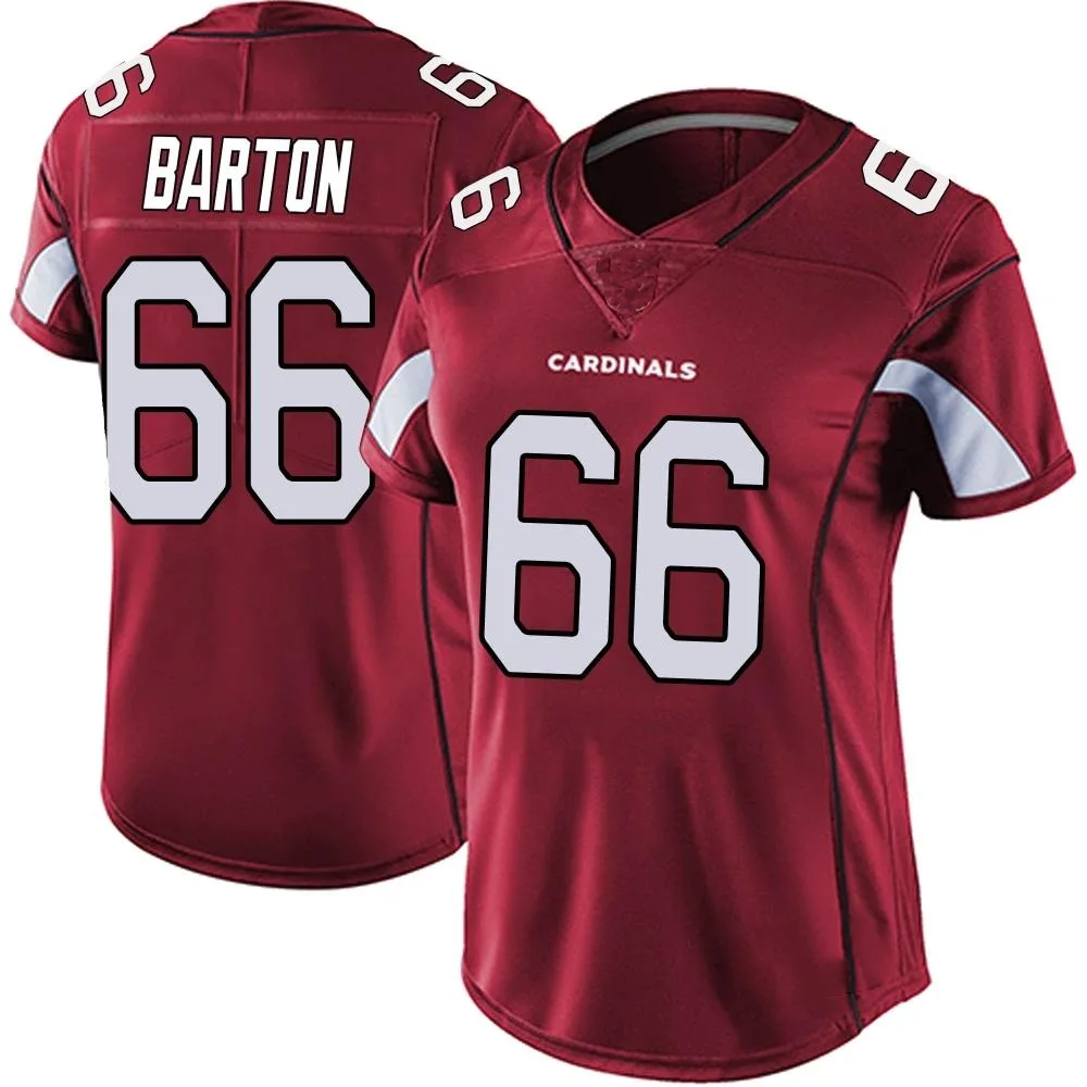 Women's Arizona Cardinals Jackson Barton Nike Vapor Team Color Untouchable Limited Red Jersey Women's Arizona Cardinals Jackson Barton Nike Vapor Team Color Untouchable Limited Red Jersey