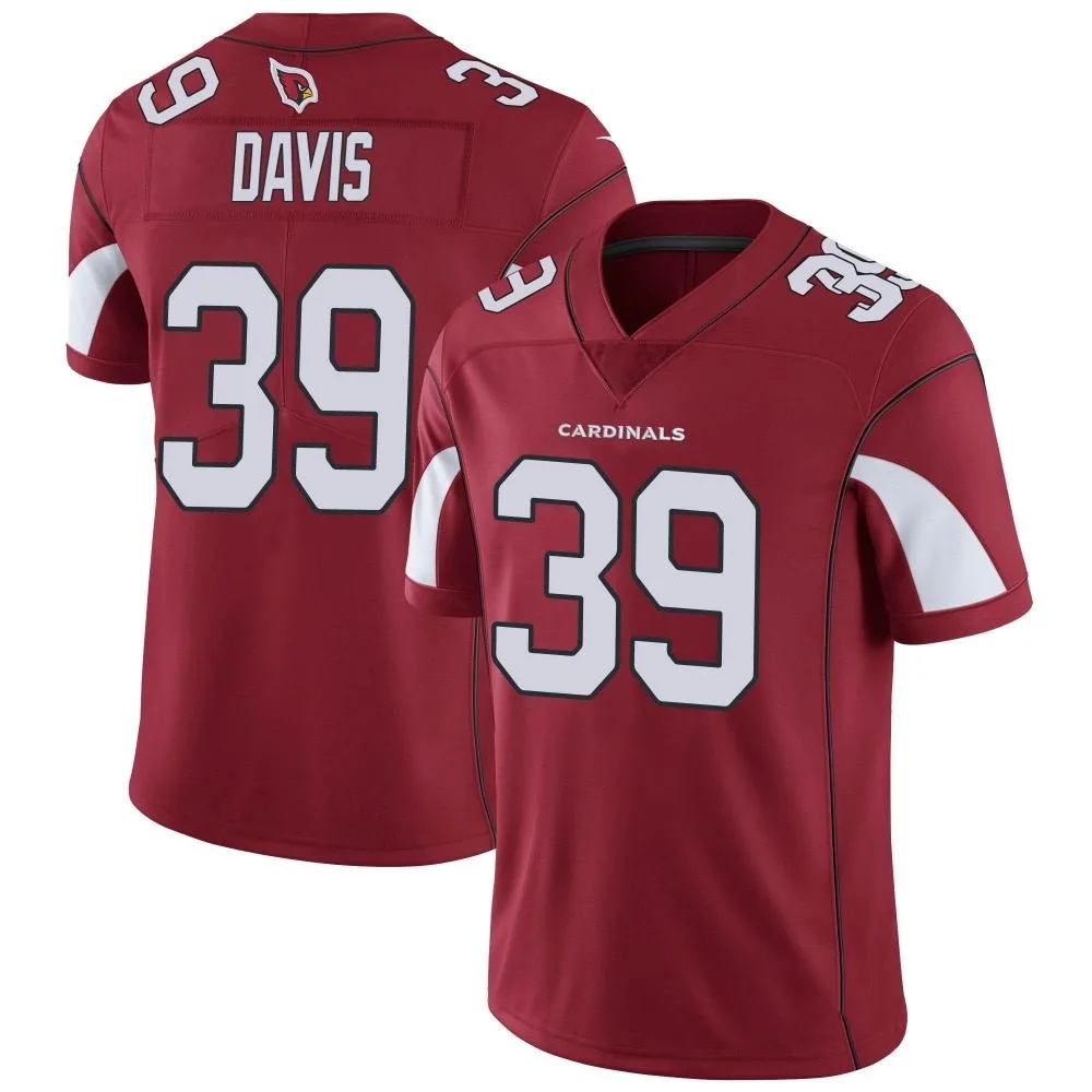 Men's Arizona Cardinals Jaden Davis Nike Cardinal Team Color Vapor Untouchable Limited Jersey Men's Arizona Cardinals Jaden Davis Nike Cardinal Team Color Vapor Untouchable Limited Jersey