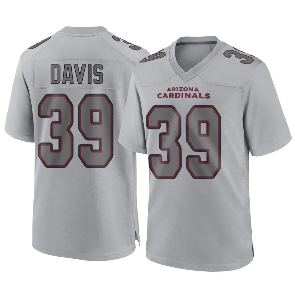 Youth Arizona Cardinals Jaden Davis Nike Atmosphere Fashion Game Gray Jersey Youth Arizona Cardinals Jaden Davis Nike Atmosphere Fashion Game Gray Jersey