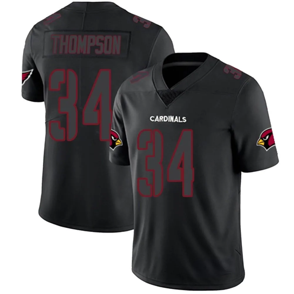 Men's Arizona Cardinals Jalen Thompson Nike Limited Black Impact Jersey Men's Arizona Cardinals Jalen Thompson Nike Limited Black Impact Jersey