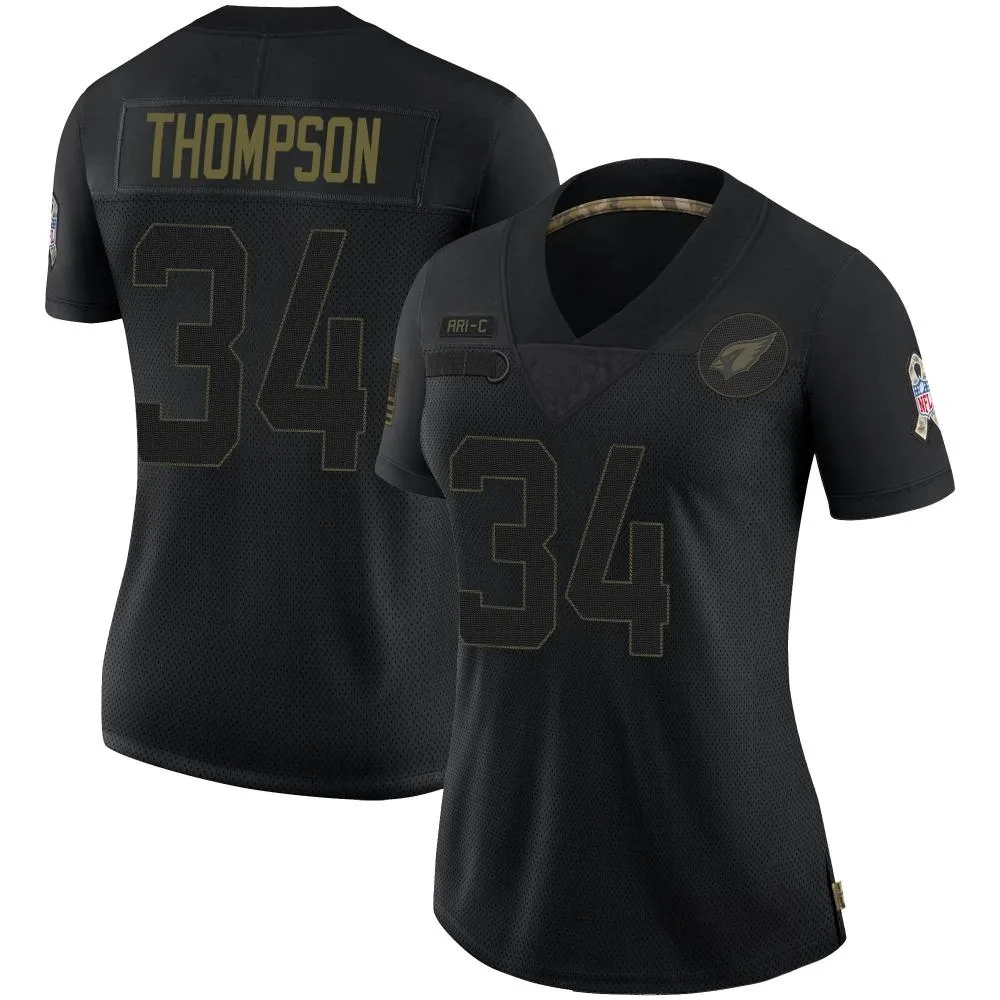 Women's Arizona Cardinals Jalen Thompson Nike 2020 Salute To Service Limited Black Jersey Women's Arizona Cardinals Jalen Thompson Nike 2020 Salute To Service Limited Black Jersey