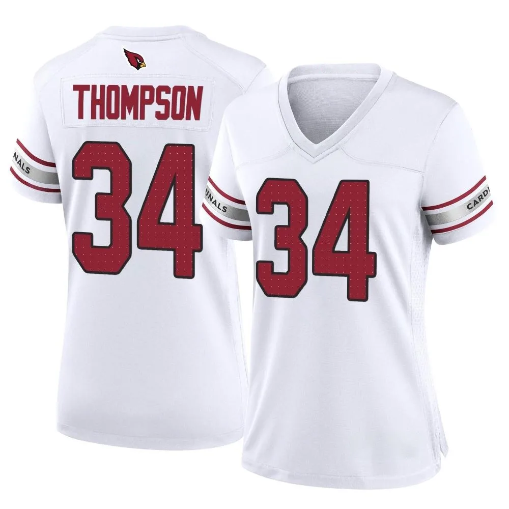 Women's Arizona Cardinals Jalen Thompson Nike Game White Jersey Women's Arizona Cardinals Jalen Thompson Nike Game White Jersey