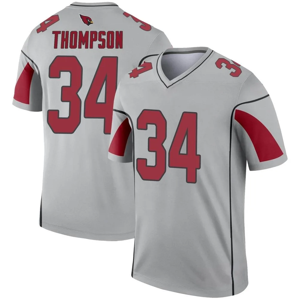 Youth Arizona Cardinals Jalen Thompson Nike Inverted Silver Legend Jersey Youth Arizona Cardinals Jalen Thompson Nike Inverted Silver Legend Jersey