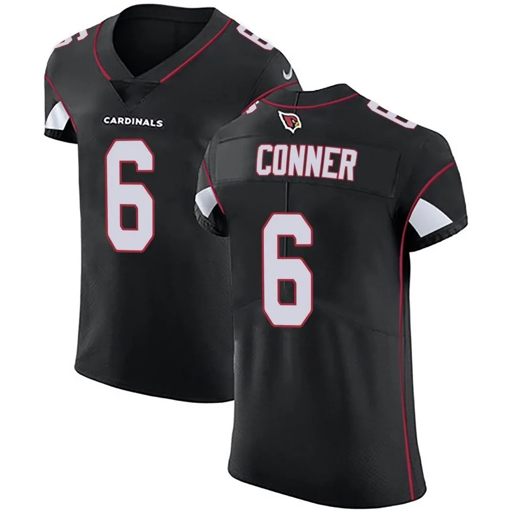 Men's Arizona Cardinals James Conner Nike Alternate Vapor Untouchable Elite Black Jersey Men's Arizona Cardinals James Conner Nike Alternate Vapor Untouchable Elite Black Jersey