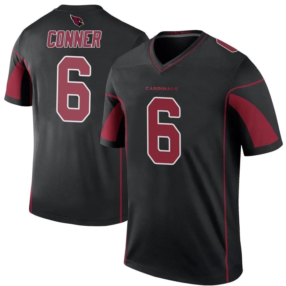 Men's Arizona Cardinals James Conner Nike Color Rush Legend Black Jersey Men's Arizona Cardinals James Conner Nike Color Rush Legend Black Jersey