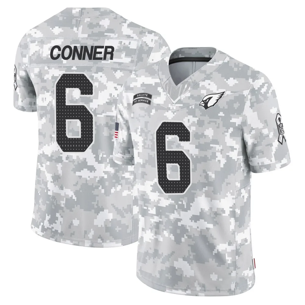 Youth Arizona Cardinals James Conner Nike 2024 Salute To Service Limited Arctic Camo Jersey Youth Arizona Cardinals James Conner Nike 2024 Salute To Service Limited Arctic Camo Jersey