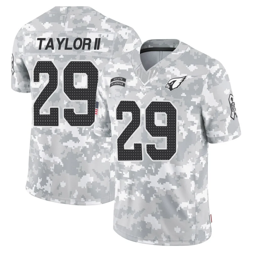 Men's Arizona Cardinals Jason Taylor Ii Nike 2024 Salute To Service Limited Arctic Camo Jersey Men's Arizona Cardinals Jason Taylor Ii Nike 2024 Salute To Service Limited Arctic Camo Jersey