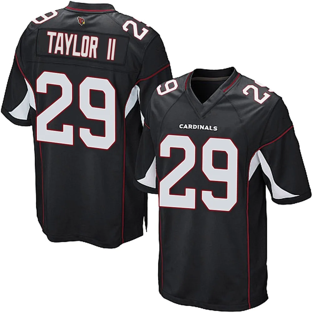 Men's Arizona Cardinals Jason Taylor Ii Nike Alternate Game Black Jersey Men's Arizona Cardinals Jason Taylor Ii Nike Alternate Game Black Jersey