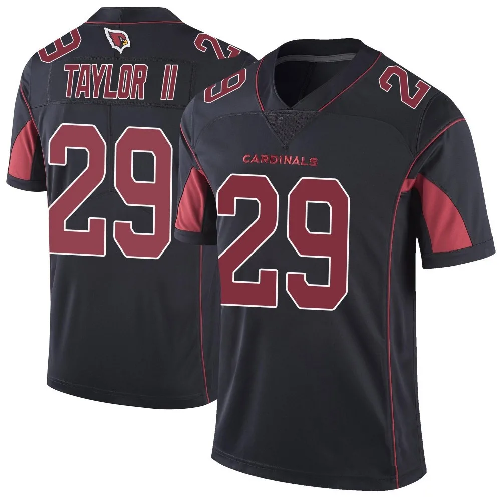 Men's Arizona Cardinals Jason Taylor Ii Nike Color Rush Vapor Untouchable Limited Black Jersey Men's Arizona Cardinals Jason Taylor Ii Nike Color Rush Vapor Untouchable Limited Black Jersey