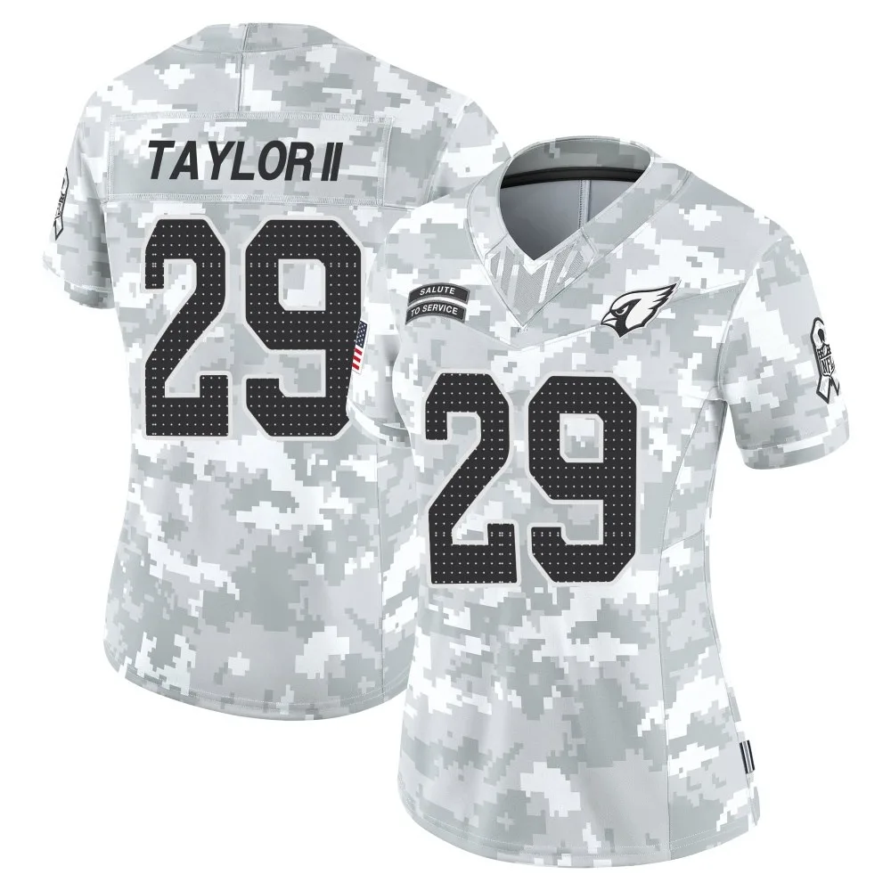 Women's Arizona Cardinals Jason Taylor Ii Nike 2024 Salute To Service Limited Arctic Camo Jersey Women's Arizona Cardinals Jason Taylor Ii Nike 2024 Salute To Service Limited Arctic Camo Jersey