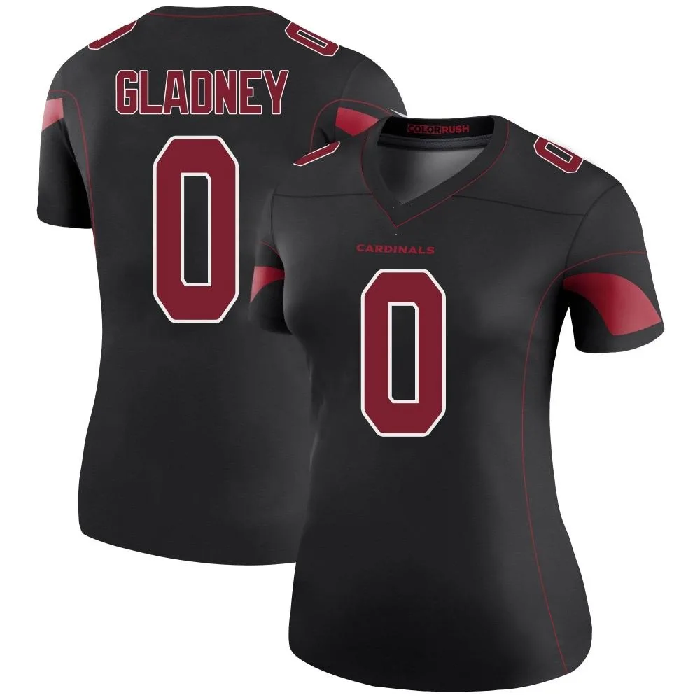 Women's Arizona Cardinals Jeff Gladney Nike Color Rush Legend Black Jersey Women's Arizona Cardinals Jeff Gladney Nike Color Rush Legend Black Jersey