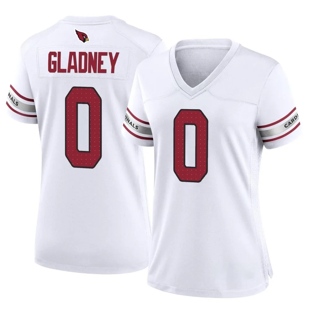 Women's Arizona Cardinals Jeff Gladney Nike Game White Jersey Women's Arizona Cardinals Jeff Gladney Nike Game White Jersey
