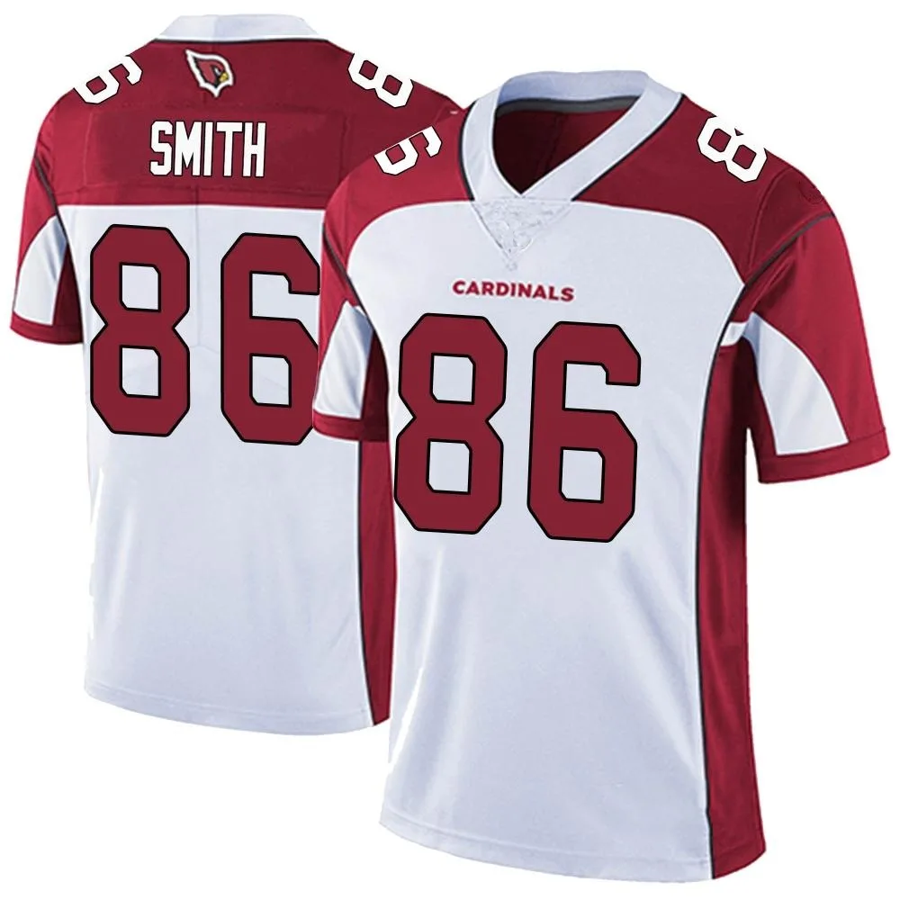 Men's Arizona Cardinals Jeff Smith Nike Vapor Untouchable Limited White Jersey Men's Arizona Cardinals Jeff Smith Nike Vapor Untouchable Limited White Jersey