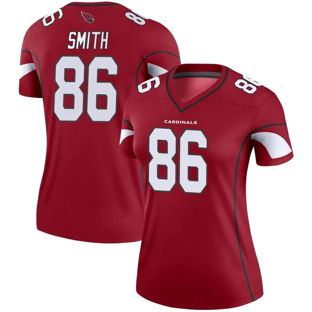 Women's Arizona Cardinals Jeff Smith Nike Cardinal Legend Jersey Women's Arizona Cardinals Jeff Smith Nike Cardinal Legend Jersey