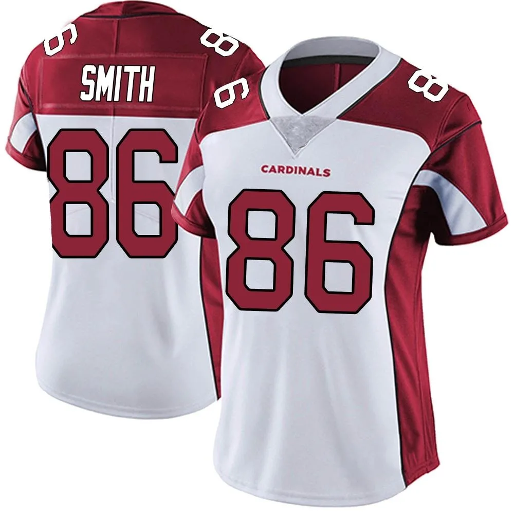 Women's Arizona Cardinals Jeff Smith Nike Vapor Untouchable Limited White Jersey Women's Arizona Cardinals Jeff Smith Nike Vapor Untouchable Limited White Jersey