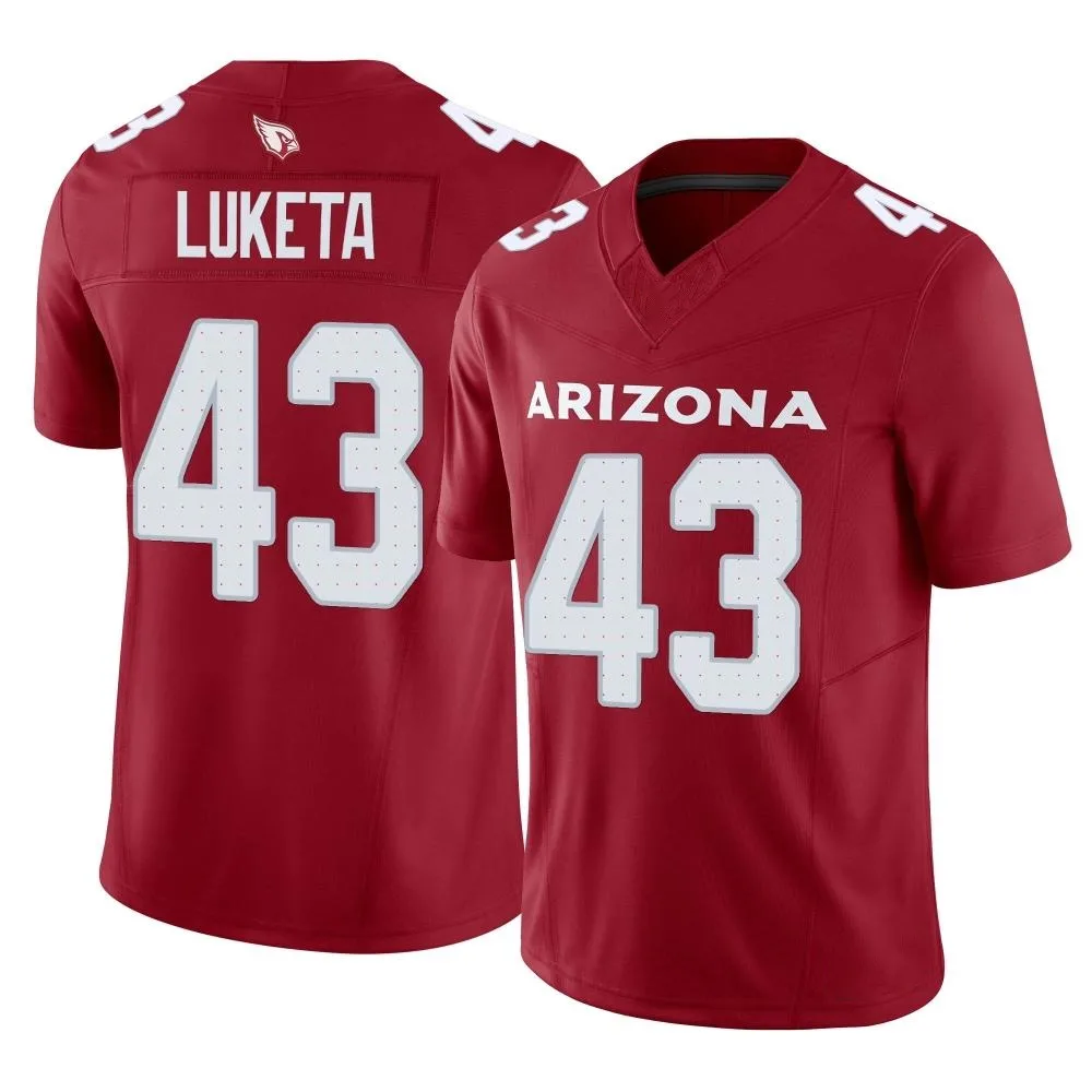 Men's Arizona Cardinals Jesse Luketa Nike Cardinal Vapor F.U.S.E. Limited Jersey Men's Arizona Cardinals Jesse Luketa Nike Cardinal Vapor F.U.S.E. Limited Jersey