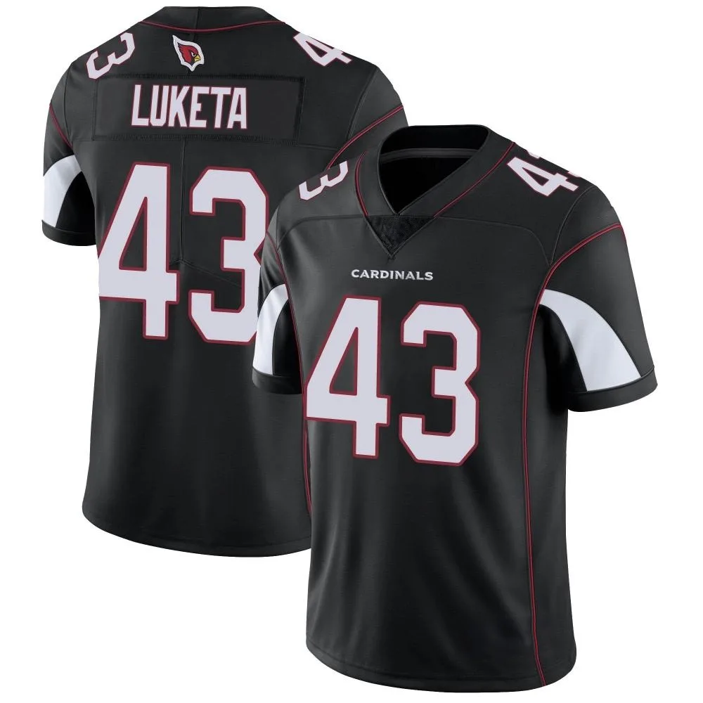 Youth Arizona Cardinals Jesse Luketa Nike Vapor Untouchable Limited Black Jersey Youth Arizona Cardinals Jesse Luketa Nike Vapor Untouchable Limited Black Jersey