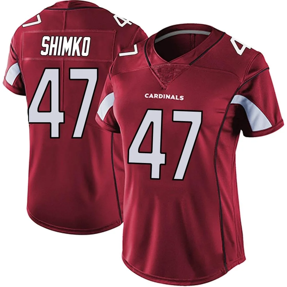 Women's Arizona Cardinals Joe Shimko Nike Vapor Team Color Untouchable Limited Red Jersey Women's Arizona Cardinals Joe Shimko Nike Vapor Team Color Untouchable Limited Red Jersey