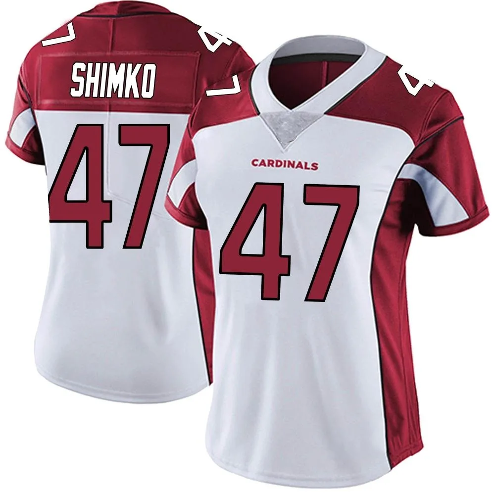 Women's Arizona Cardinals Joe Shimko Nike Vapor Untouchable Limited White Jersey Women's Arizona Cardinals Joe Shimko Nike Vapor Untouchable Limited White Jersey
