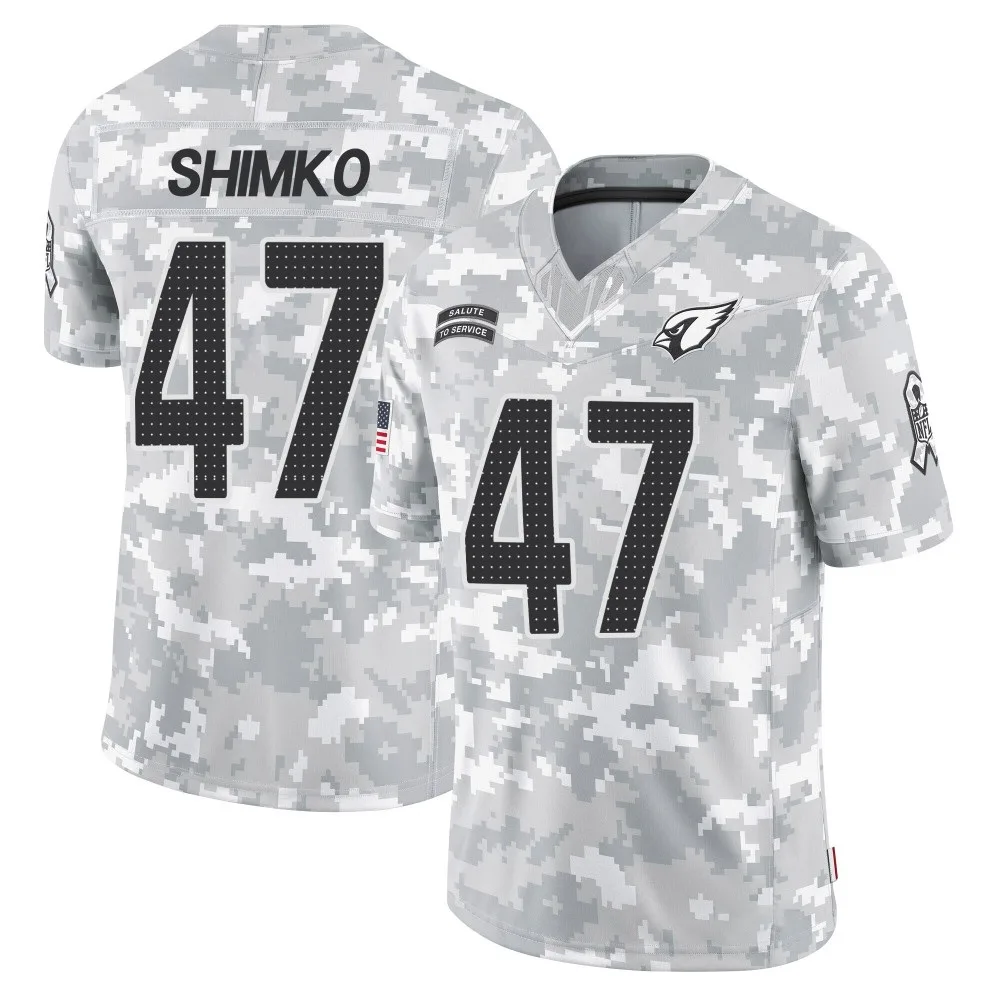 Youth Arizona Cardinals Joe Shimko Nike 2024 Salute To Service Limited Arctic Camo Jersey Youth Arizona Cardinals Joe Shimko Nike 2024 Salute To Service Limited Arctic Camo Jersey
